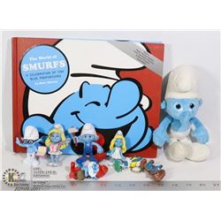 FLAT VINTAGE SMURF ITEMS
