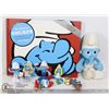 Image 1 : FLAT VINTAGE SMURF ITEMS