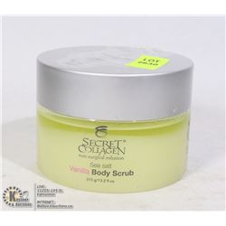 SECRET COLLAGEN SEA SALT VANILLA BODY SCRUB