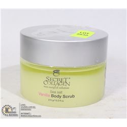 SECRET COLLAGEN SEA SALT VANILLA BODY SCRUB