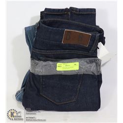 TWO PAIRS OF BLUE BLOOD WOMENS JEANS 28/34