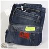 Image 1 : TWO PAIRS OF BLUE BLOOD WOMENS JEANS SIZE 29/32
