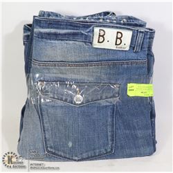 TWO PAIRS OF BLUE BLOOD WOMENS JEANS SIZE 30/34