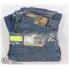 Image 1 : TWO PAIRS OF WOMENS JEANS 30W / VARIOUS LENGTH