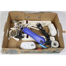 FLAT OF ASSORTED ITEMS INCLUDING POWER BARS,