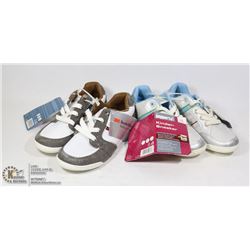 TWO PAIRS OF PEPPERTS KINDER SNEAKER SIZE EU 33