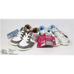 TWO PAIRS OF PEPPERTS KINDER SNEAKER SIZE EU 33