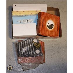 6 NEW WIND CHIMES MOSTLY ASIAN THEMED