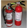 Image 1 : 2 CHARGED 5LBS FIRE EXTINGUISHERS