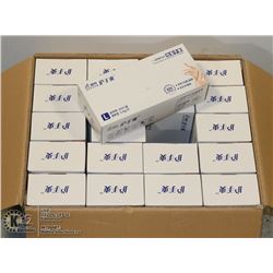 CASE OF PVC DISPOSABLE EXAMINATION GLOVES