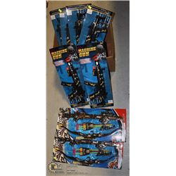 LARGE BUNDLE OF ASSORTED KIDS TOY WEAPONS