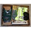 Image 1 : FLAT OF SAFETY GEAR INCLUDING WELDING GOGGLES,