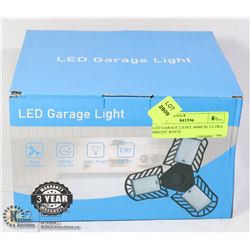 LED GARAGE LIGHT, 6000LM, ULTRA BRIGHT WHITE
