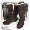 Image 1 : DAWGS WOMENS FASHION 11" WEDGE BUCKLE BOOTS