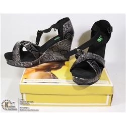 WOMENS KAYMAN 4" WEDGE SANDAL BROWN DIAMONDBACK