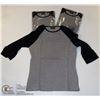 Image 1 : THREE COZY CREEK WOMENS GREY/ BLACK SHIRTS