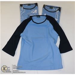 THREE COZY CREEK WOMENS BLUE/ BLUE SHIRTS