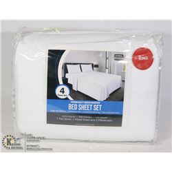 4PC KING SIZE SHEET SET