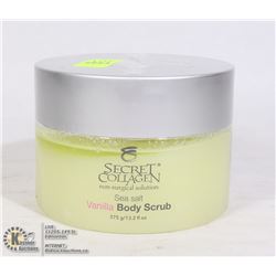SECRET COLLAGEN SEA SALT VANILLA BODY SCRUB
