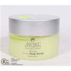 SECRET COLLAGEN SEA SALT VANILLA BODY SCRUB