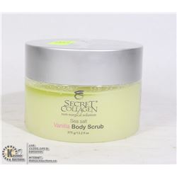 SECRET COLLAGEN SEA SALT VANILLA BODY SCRUB