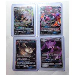 2)  LOT OF 4 POKEMON HOLO CARDS, GENSECT