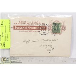 1905 LEWIS AND CLARK EXPO SOUVENIR CARDS