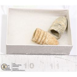 PAIR OF USA CIVIL WAR BATTLE DUG MINIBALLS