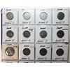 Image 2 : 25)  SHEET OF 20 CANADIAN NICKELS FROM