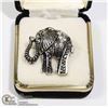 Image 1 : ELEPHANT RING WITH WHITE STONES