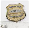 Image 1 : ALBERTA MUNICIPAL POLICE CHIEF BADGE