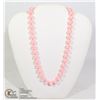Image 1 : #213-SEA SHELL PEARL NECKLACE 17.5"/10mm