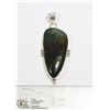 Image 1 : #32-NATURAL INDIA BLOODSTONE PENDANT