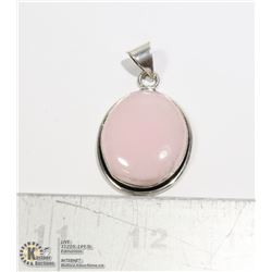 #9-PINK ROSE QUARTZ PENDANT