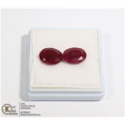 #140-RED BERYL GEMSTONES 10.0ct