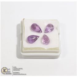 #156-PURPLE AMETHYST GEMSTONES 7.65ct