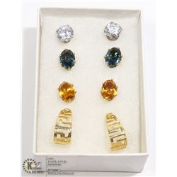 GROUP OF 4 PAIRS OF WOMEN'S EARRINGS