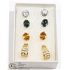 Image 1 : GROUP OF 4 PAIRS OF WOMEN'S EARRINGS
