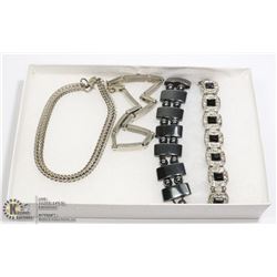 LOT OF 4 MIXED WOMEN'S BRACELETS