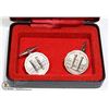 Image 1 : ROYAL CANADIAN MINT STRUCK MEN'S CUFFLINKS