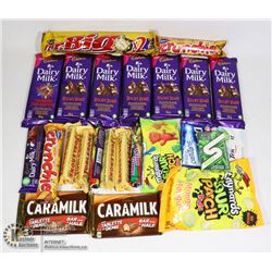 24 ASSORTED CHOCOLATE., CANDY AND MORE
