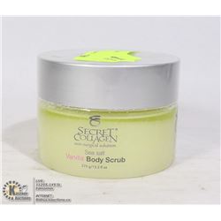 SECRET COLLAGEN SEA SALT VANILLA BODY SCRUB