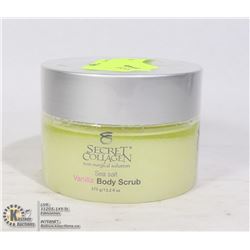 SECRET COLLAGEN SEA SALT VANILLA BODY SCRUB
