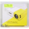 Image 1 : MINI LED PROJECTOR WITH REMOTE , CABLES AND POWER