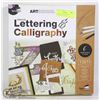 Image 1 : LEARN CALLIGRAPHY AND LETTERING SET ( NEW )