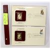 Image 1 : 22k GOLD BIRD STAMPS FIRST DAY COVER STAMP
