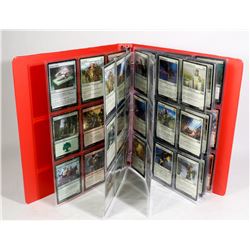 180 MAGIC MTG COLLECTORS CARDS IN BINDER