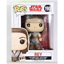 POP STAR WARS REY #190 FIGURE NEW, SEALED