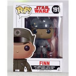 POP STAR WARS FINN #19 FIGURE, NEW SEALED