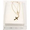 Image 1 : NEW FASHION GOLD TONE CRUCIFIX CHAIN